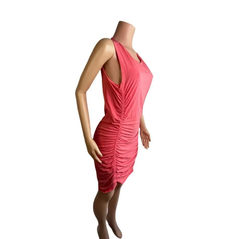 Athleta Pink Midi Dress - Picture 6 of 7